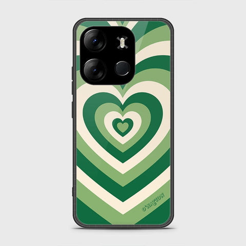 Infinix Smart 7 HD Cover- O'Nation Heartbeat Series - HQ Ultra Shine Premium Infinity Glass Soft Silicon Borders Case