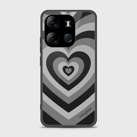 Infinix Smart 7 Cover- O'Nation Heartbeat Series - HQ Ultra Shine Premium Infinity Glass Soft Silicon Borders Case