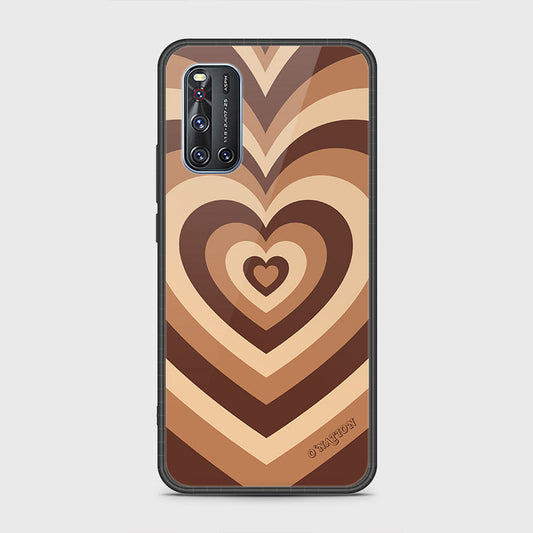 Vivo V19 Cover- O'Nation Heartbeat Series - HQ Ultra Shine Premium Infinity Glass Soft Silicon Borders Case