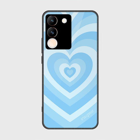 vivo V29e Cover- O'Nation Heartbeat Series - HQ Ultra Shine Premium Infinity Glass Soft Silicon Borders Case