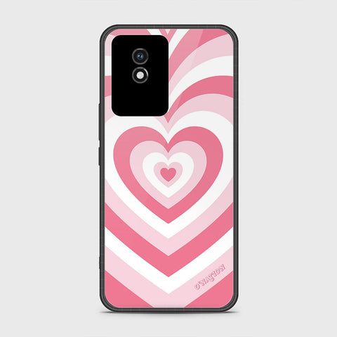 Vivo Y02A Cover- O'Nation Heartbeat Series - HQ Ultra Shine Premium Infinity Glass Soft Silicon Borders Case