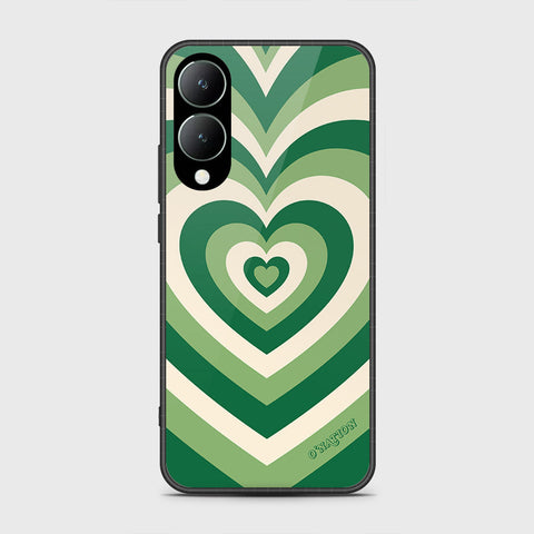 Vivo Y17s Cover- O'Nation Heartbeat Series - HQ Ultra Shine Premium Infinity Glass Soft Silicon Borders Case