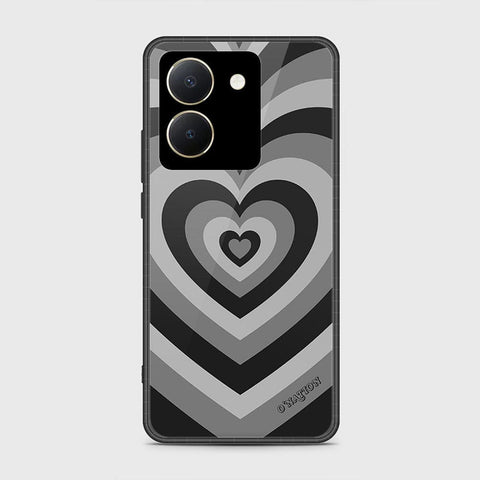 Vivo Y27s Cover- O'Nation Heartbeat Series - HQ Ultra Shine Premium Infinity Glass Soft Silicon Borders Case