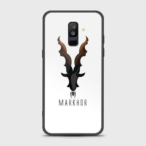 Samsung Galaxy A6 Plus 2018 Cover- Markhor Series - HQ Ultra Shine Premium Infinity Glass Soft Silicon Borders Case