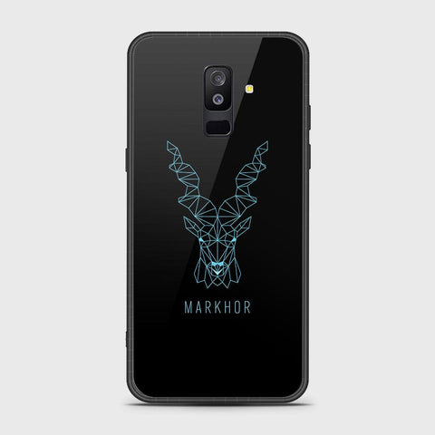 Samsung Galaxy A6 Plus 2018 Cover- Markhor Series - HQ Ultra Shine Premium Infinity Glass Soft Silicon Borders Case