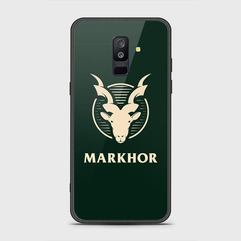 Samsung Galaxy A6 Plus 2018 Cover- Markhor Series - HQ Ultra Shine Premium Infinity Glass Soft Silicon Borders Case