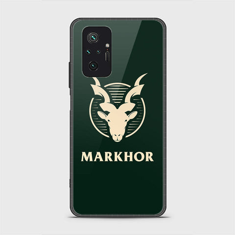 Xiaomi Redmi Note 10 Pro 4G Cover - Markhor Series - HQ Ultra Shine Premium Infinity Glass Soft Silicon Borders Case (Fast Delivery)