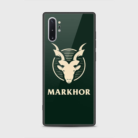 Samsung Galaxy Note 10 Plus Cover - Markhor Series - HQ Ultra Shine Premium Infinity Glass Soft Silicon Borders Case