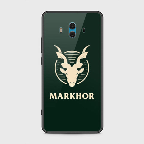 Huawei Mate 10 Cover - Markhor Series - HQ Ultra Shine Premium Infinity Glass Soft Silicon Borders Case