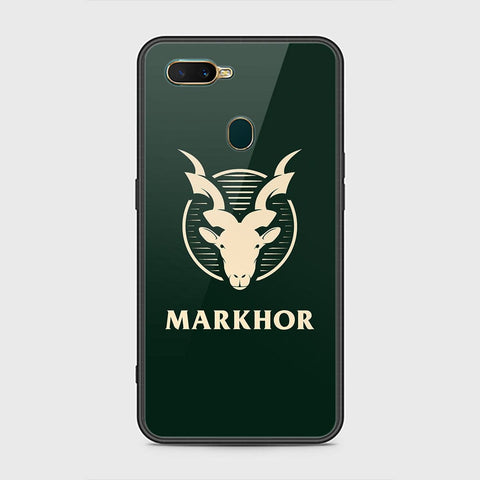 Oppo A12 Cover - Markhor Series - HQ Ultra Shine Premium Infinity Glass Soft Silicon Borders Case