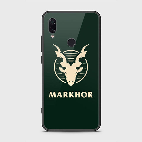 Xiaomi Redmi Note 7 Cover - Markhor Series - HQ Ultra Shine Premium Infinity Glass Soft Silicon Borders Case