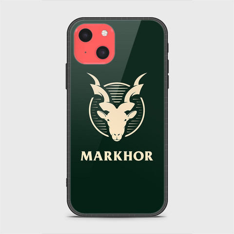 iPhone 13 Mini Cover - Markhor Series - HQ Ultra Shine Premium Infinity Glass Soft Silicon Borders Case