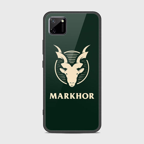 Realme C11 Cover - Markhor Series - HQ Ultra Shine Premium Infinity Glass Soft Silicon Borders Case