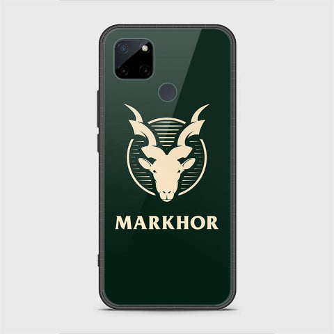 Realme C21Y Cover - Markhor Series - HQ Ultra Shine Premium Infinity Glass Soft Silicon Borders Case