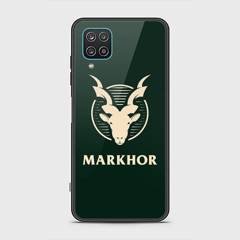 Samsung Galaxy A12 Nacho Cover - Markhor Series - HQ Ultra Shine Premium Infinity Glass Soft Silicon Borders Case