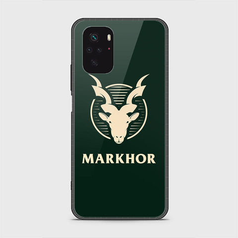 Xiaomi Redmi Note 10s Cover - Markhor Series - HQ Ultra Shine Premium Infinity Glass Soft Silicon Borders Case