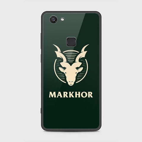 Vivo V7 Plus Cover - Markhor Series - HQ Ultra Shine Premium Infinity Glass Soft Silicon Borders Case