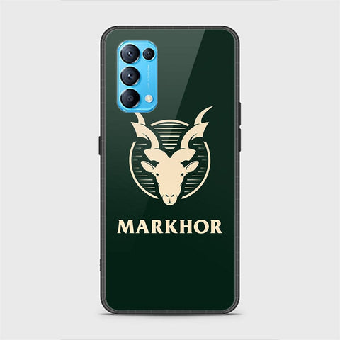 Oppo Reno 5 5G Cover - Markhor Series - HQ Ultra Shine Premium Infinity Glass Soft Silicon Borders Case