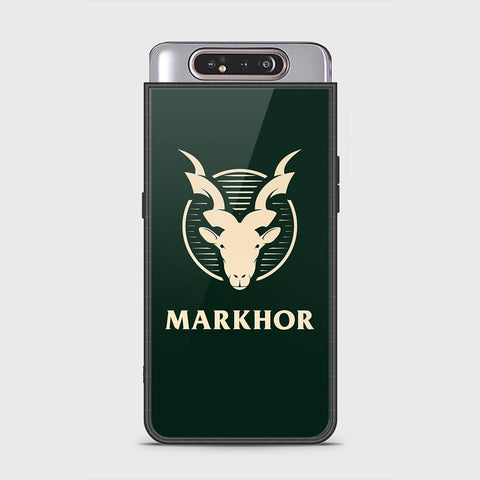 Samsung Galaxy A80 Cover - Markhor Series - HQ Ultra Shine Premium Infinity Glass Soft Silicon Borders Case