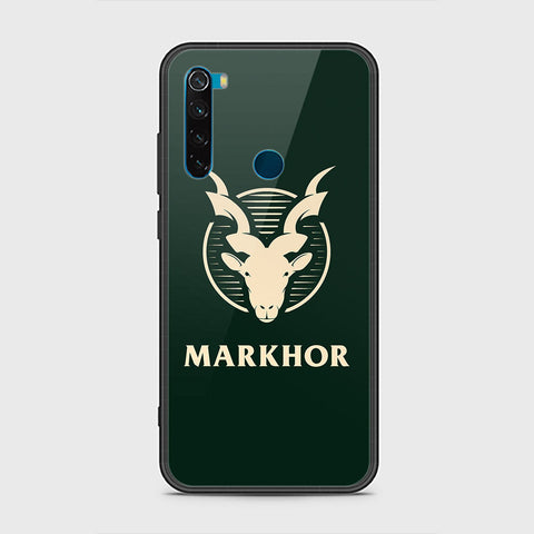 Xiaomi Redmi Note 8 Cover - Markhor Series - HQ Ultra Shine Premium Infinity Glass Soft Silicon Borders Case