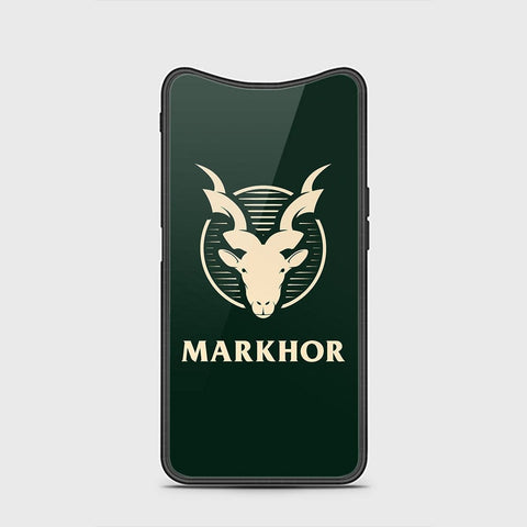 Oppo Find X Cover - Markhor Series - HQ Ultra Shine Premium Infinity Glass Soft Silicon Borders Case