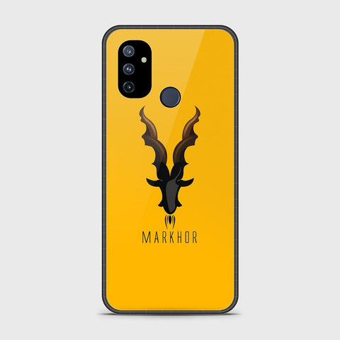 OnePlus Nord N100 Cover - Markhor Series - HQ Ultra Shine Premium Infinity Glass Soft Silicon Borders Case