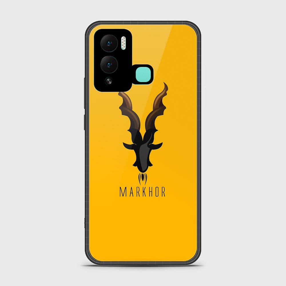 Infinix Hot 12 Play Cover - Markhor Series - HQ Ultra Shine Premium Infinity Glass Soft Silicon Borders Case