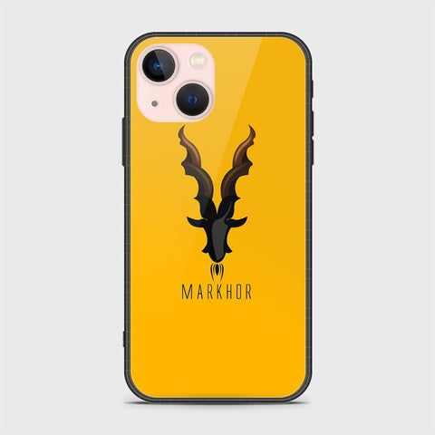 iPhone 14 Plus Cover - Markhor Series - HQ Ultra Shine Premium Infinity Glass Soft Silicon Borders Case