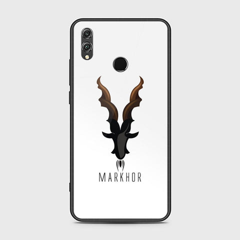 Huawei Honor 8X Cover - Markhor Series - HQ Ultra Shine Premium Infinity Glass Soft Silicon Borders Case