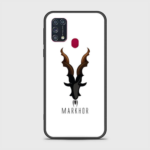 Samsung Galaxy M31 Cover - Markhor Series - HQ Ultra Shine Premium Infinity Glass Soft Silicon Borders Case