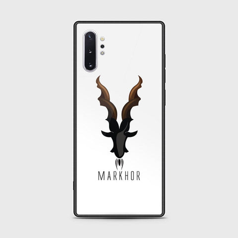 Samsung Galaxy Note 10 Plus Cover - Markhor Series - HQ Ultra Shine Premium Infinity Glass Soft Silicon Borders Case