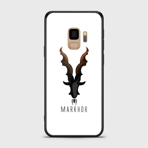 Samsung Galaxy S9 Cover - Markhor Series - HQ Ultra Shine Premium Infinity Glass Soft Silicon Borders Case