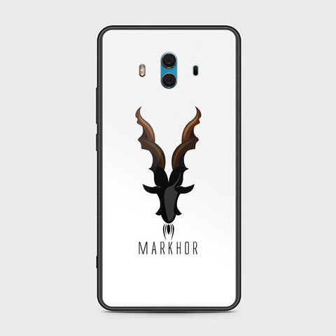 Huawei Mate 10 Cover - Markhor Series - HQ Ultra Shine Premium Infinity Glass Soft Silicon Borders Case