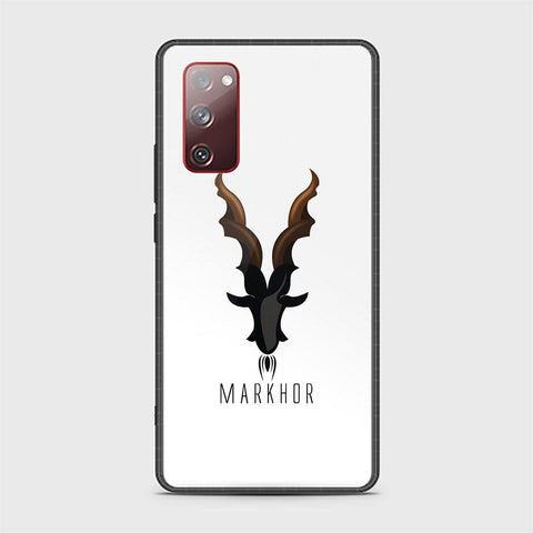 Samsung Galaxy S20 FE Cover - Markhor Series - HQ Ultra Shine Premium Infinity Glass Soft Silicon Borders Case