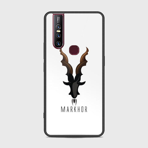 Vivo V15 Cover - Markhor Series - HQ Ultra Shine Premium Infinity Glass Soft Silicon Borders Case