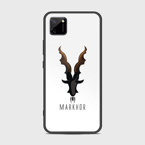 Realme C11 Cover - Markhor Series - HQ Ultra Shine Premium Infinity Glass Soft Silicon Borders Case