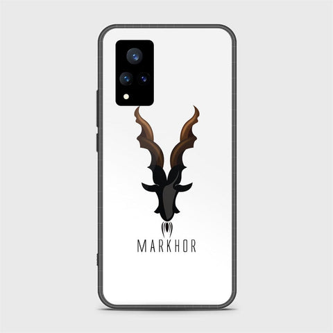 Vivo V21 Cover - Markhor Series - HQ Ultra Shine Premium Infinity Glass Soft Silicon Borders Case