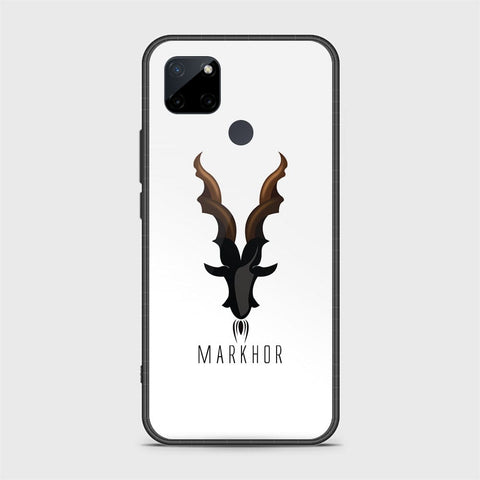 Realme C21Y Cover - Markhor Series - HQ Ultra Shine Premium Infinity Glass Soft Silicon Borders Case