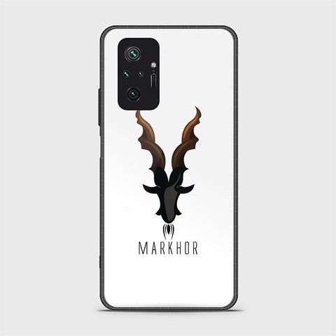 Xiaomi Redmi Note 10 Pro Max Cover - Markhor Series - HQ Ultra Shine Premium Infinity Glass Soft Silicon Borders Case