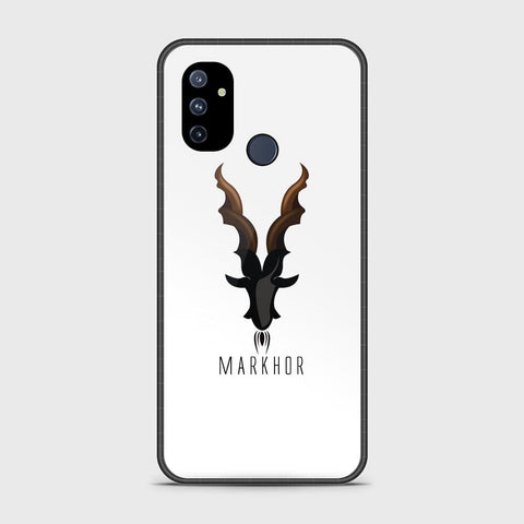 OnePlus Nord N100 Cover - Markhor Series - HQ Ultra Shine Premium Infinity Glass Soft Silicon Borders Case