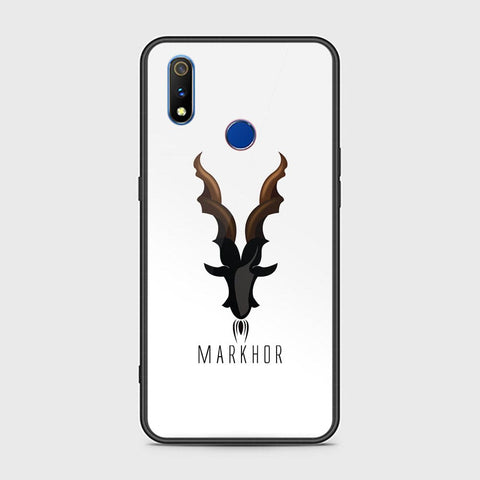 Realme 3 Cover - Markhor Series - HQ Ultra Shine Premium Infinity Glass Soft Silicon Borders Case