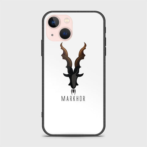 iPhone 14 Plus Cover - Markhor Series - HQ Ultra Shine Premium Infinity Glass Soft Silicon Borders Case