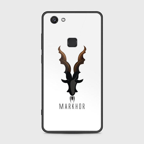 Vivo V7 Plus Cover - Markhor Series - HQ Ultra Shine Premium Infinity Glass Soft Silicon Borders Case