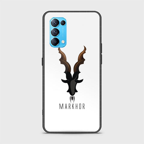 Oppo Reno 5 5G Cover - Markhor Series - HQ Ultra Shine Premium Infinity Glass Soft Silicon Borders Case