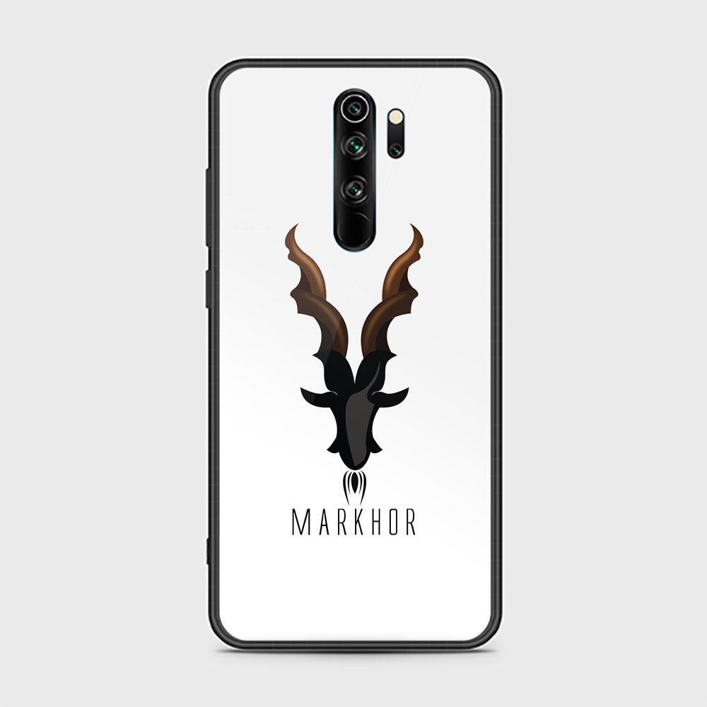 Xiaomi Redmi Note 8 Pro Cover - Markhor Series - HQ Ultra Shine Premium Infinity Glass Soft Silicon Borders Case