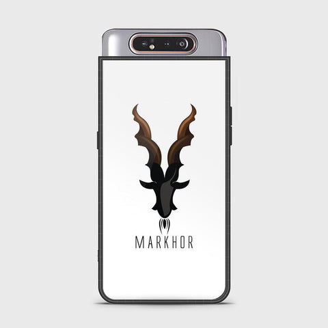 Samsung Galaxy A80 Cover - Markhor Series - HQ Ultra Shine Premium Infinity Glass Soft Silicon Borders Case