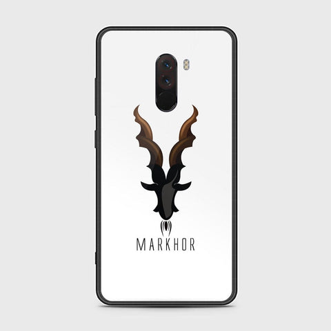 Xiaomi Pocophone F1 Cover - Markhor Series - HQ Ultra Shine Premium Infinity Glass Soft Silicon Borders Case