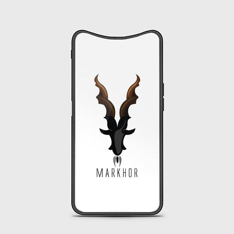 Oppo Find X Cover - Markhor Series - HQ Ultra Shine Premium Infinity Glass Soft Silicon Borders Case