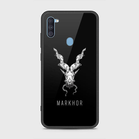 Samsung Galaxy A11 Cover - Markhor Series - HQ Ultra Shine Premium Infinity Glass Soft Silicon Borders Case