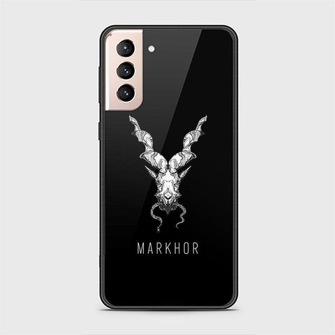 Samsung Galaxy S21 5G Cover - Markhor Series - HQ Ultra Shine Premium Infinity Glass Soft Silicon Borders Case